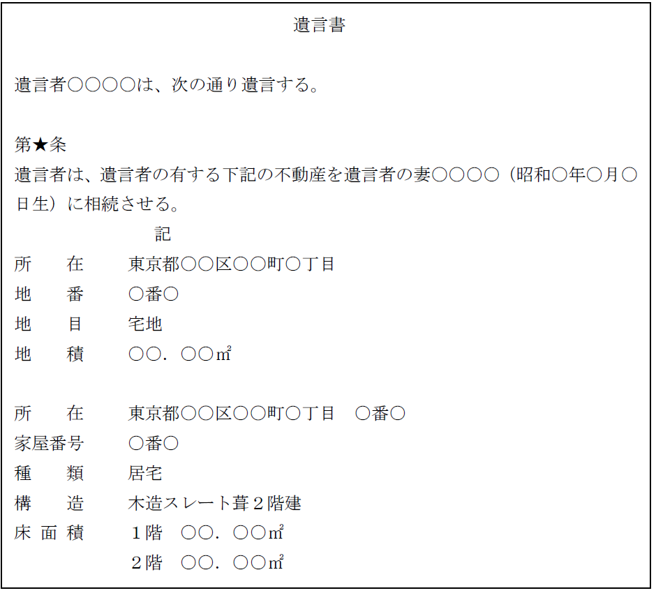 遺言の書き方例文 | 遺言の書き方 文例集 書籍 モデル , 遺言書の書き方とは – DBLUK